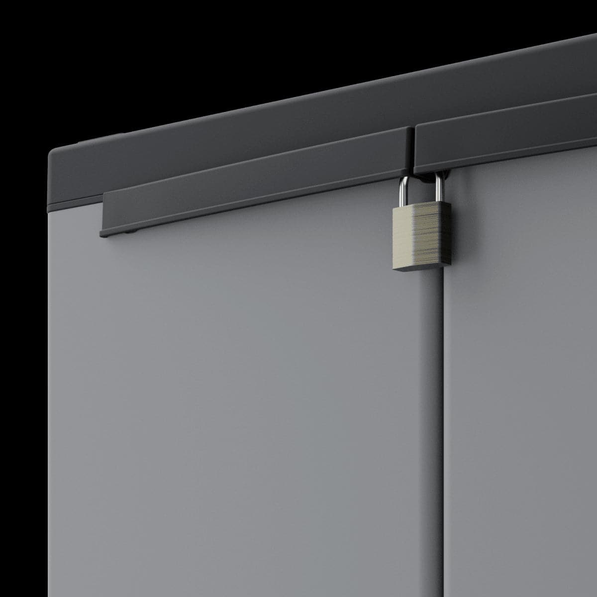 Bricocenter LOW RESIN CUPBOARD CM91,5X68X39CM SPACEO GREY