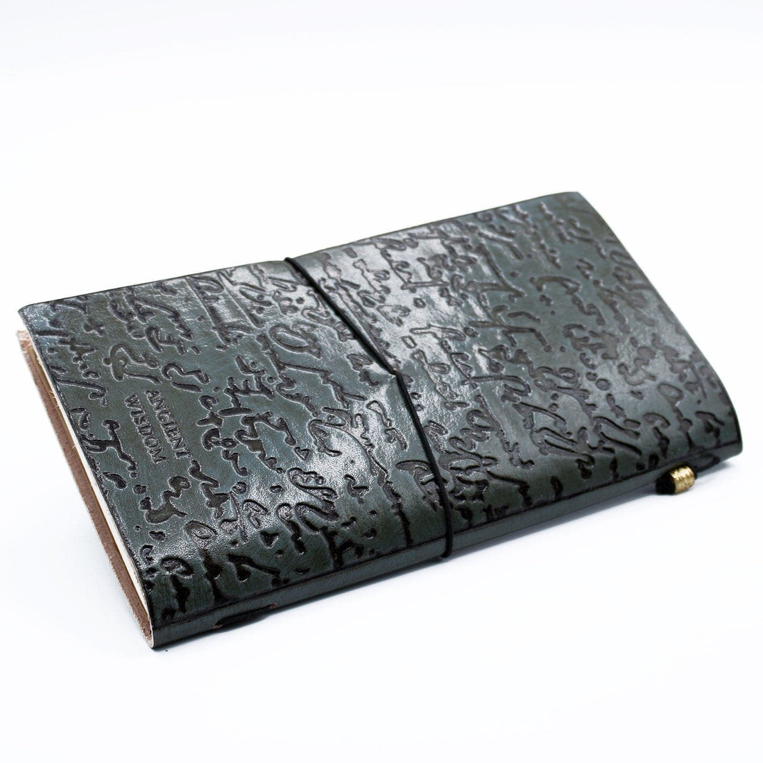 Handmade Leather Journal - Good Ideas and Other Dreams - Grey (80 pages) - best price from Maltashopper.com MSJ-03