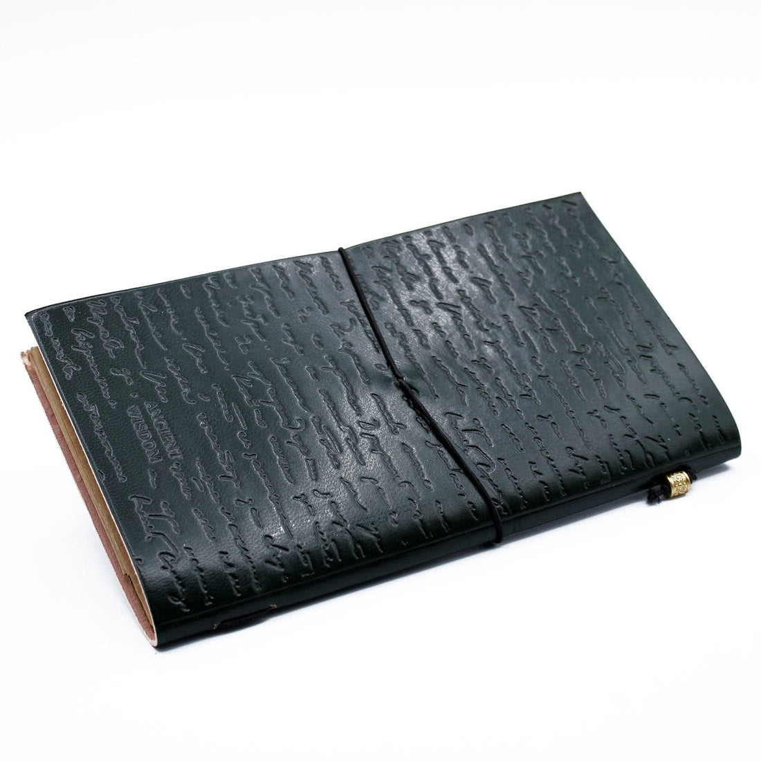 Handmade Leather Journal - If a Story is in You - Green (80 pages) - best price from Maltashopper.com MSJ-04