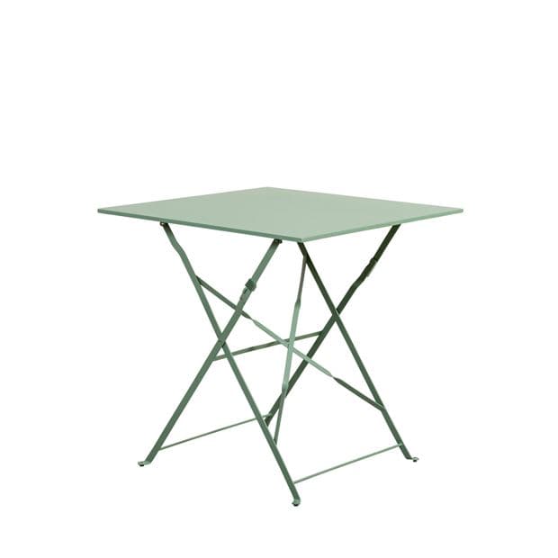 Casa IMPERIAL Eucalyptus green bistro table H 71 x W 70 x L 70 cm