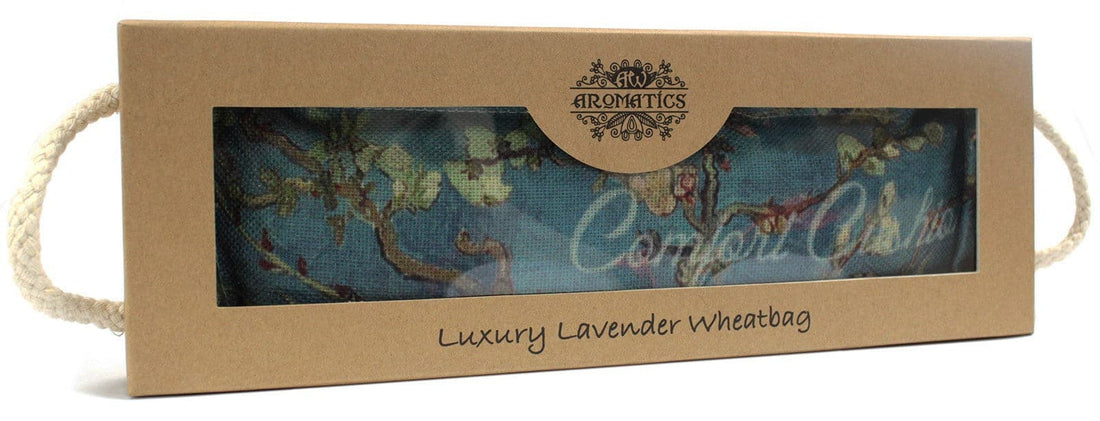 Luxury Lavender Wheat Bag in Gift Box - Blossom - best price from Maltashopper.com AWHBL-02