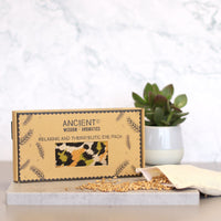 Lavender Natural Cotton and Juco Eye Pillow in Gift Box - Night Leopard - best price from Maltashopper.com CEYEP-03