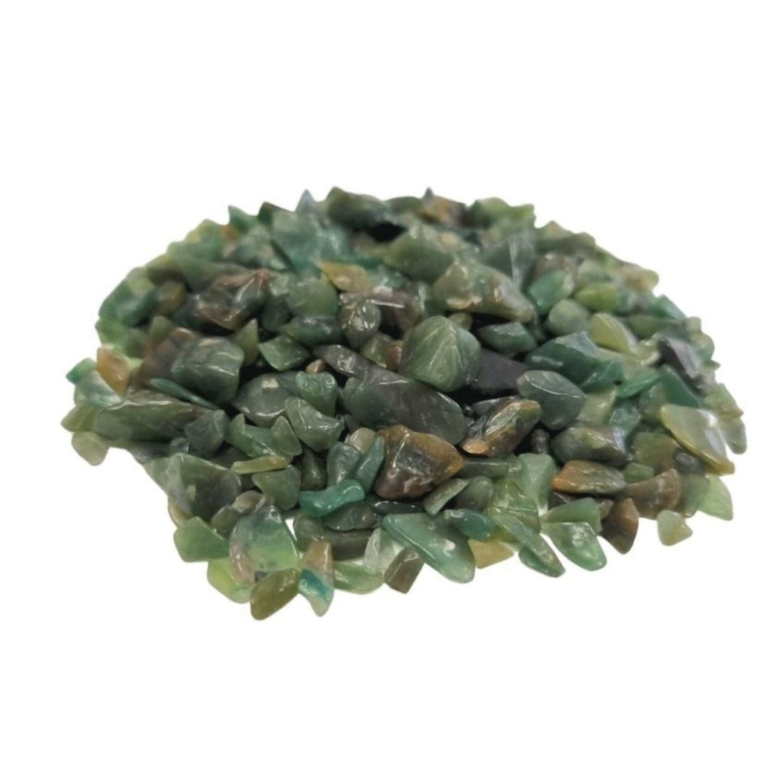 Green Avenurine Gemstone Chips Bulk - 1KG - best price from Maltashopper.com NMGC-12