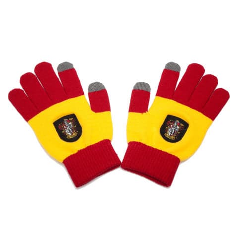 Harry Potter: Gryffindor Touch Gloves (Red Yellow)