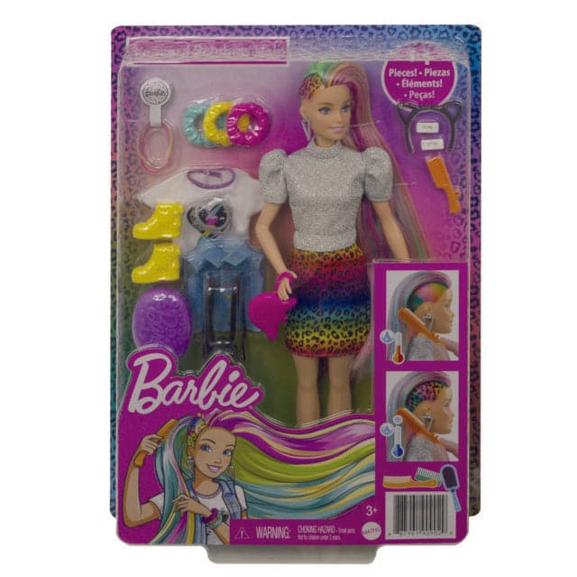 Barbie Multicolor Hair With Accessories