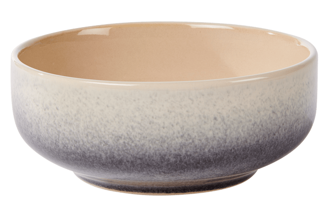 Casa JESSIE GRAY Gray bowl, H 6 cm - Ø 15,5 cm