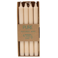 Pure Natural Wax Dinner Candle 25x2.3 - Sahara - best price from Maltashopper.com PUREC-07