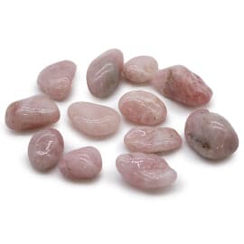 Medium African Tumble Stones - Rose Quartz - best price from Maltashopper.com ATUMBLEM-08