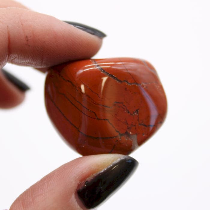Medium African Tumble Stones - Jasper - Red - best price from Maltashopper.com ATUMBLEM-14