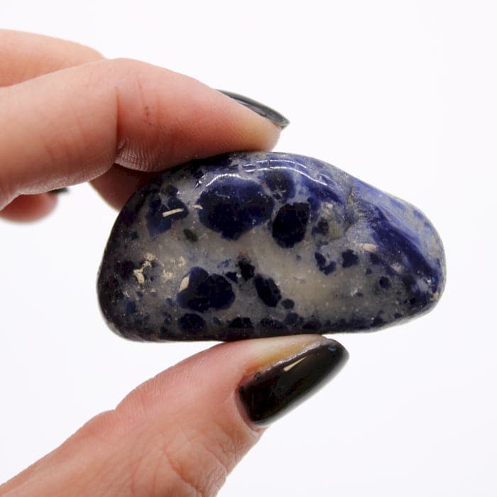 Medium African Tumble Stones - Sodalite - Pure Blue - best price from Maltashopper.com ATUMBLEM-15
