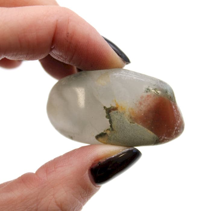 Medium African Tumble Stones - Bloodstone - Sephtonite - best price from Maltashopper.com ATUMBLEM-19