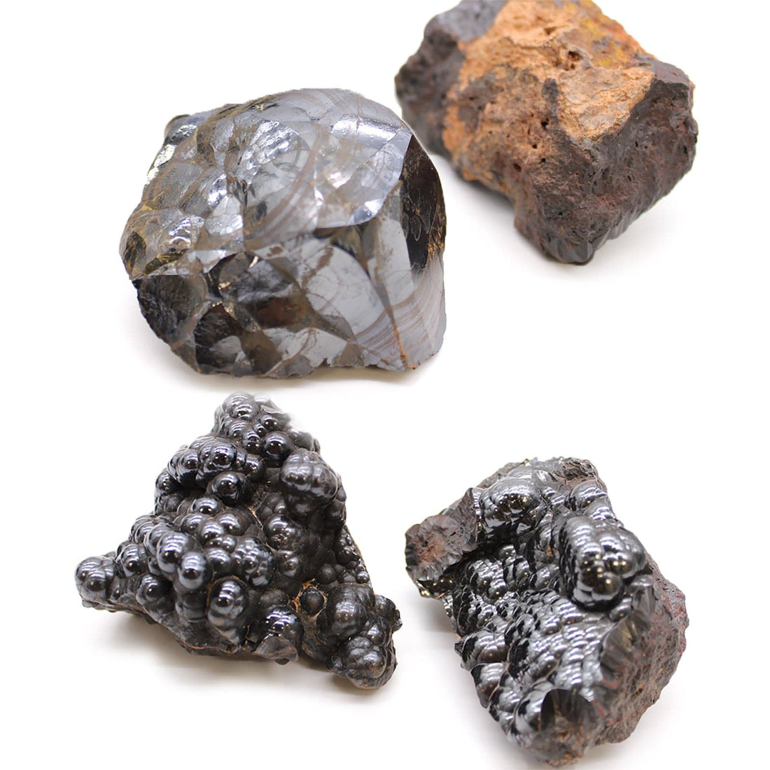 Mineral Specimens - Natural Hematite (approx 20 pieces) - best price from Maltashopper.com MINSP-15