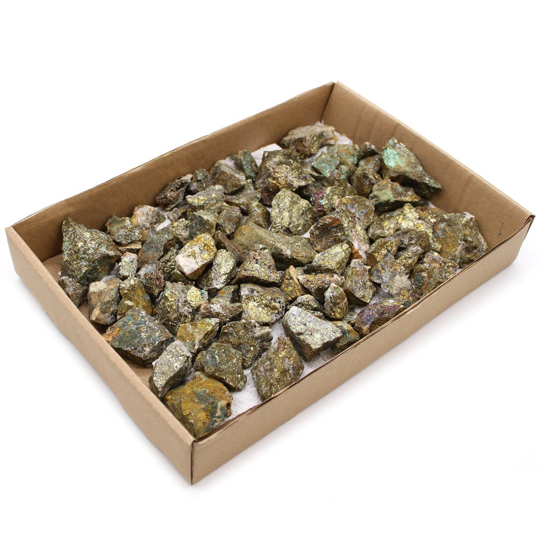 Mineral Specimens - Chalcopyrite (approx 80 pieces) - best price from Maltashopper.com MINSP-19