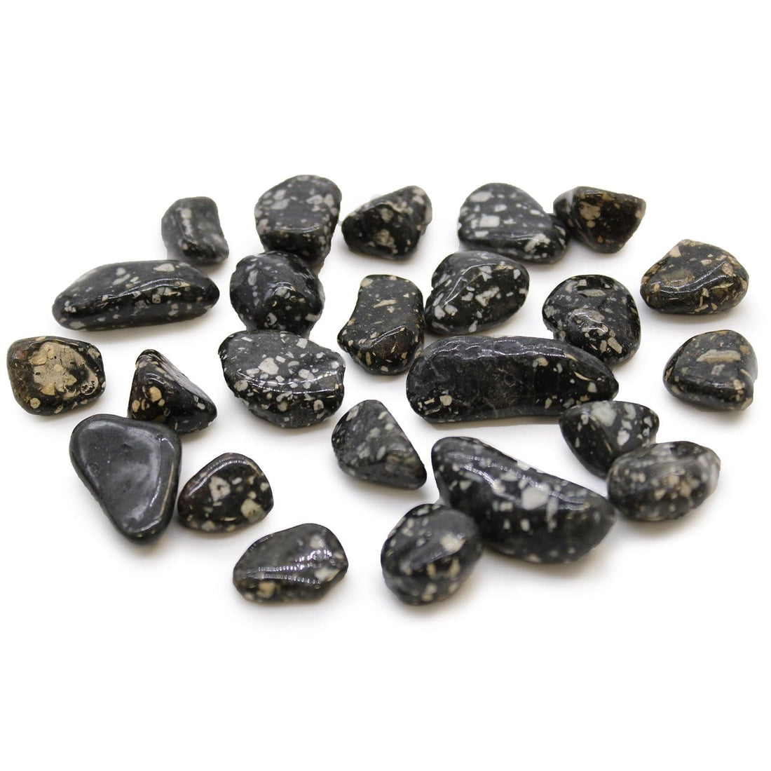 Small African Tumble Stones - Guinea Fowl - best price from Maltashopper.com ATUMBLES-04