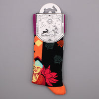 Hop Hare Bamboo Socks (36-40) - Pink Buddha & Lotus  - best price from Maltashopper.com BAMS-22F