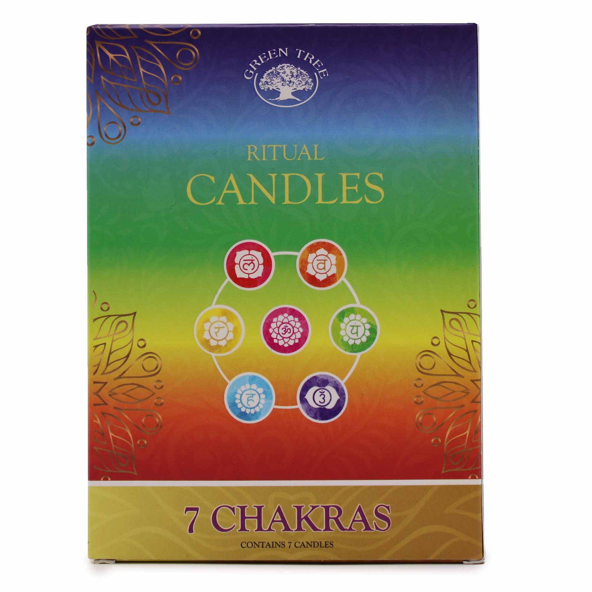 Set of 7 Spell Candles - 7 Chakras - best price from Maltashopper.com SCAND-08