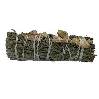 Smudge Stick - White Sage, Ginger and Cedar - best price from Maltashopper.com MSAGE-60