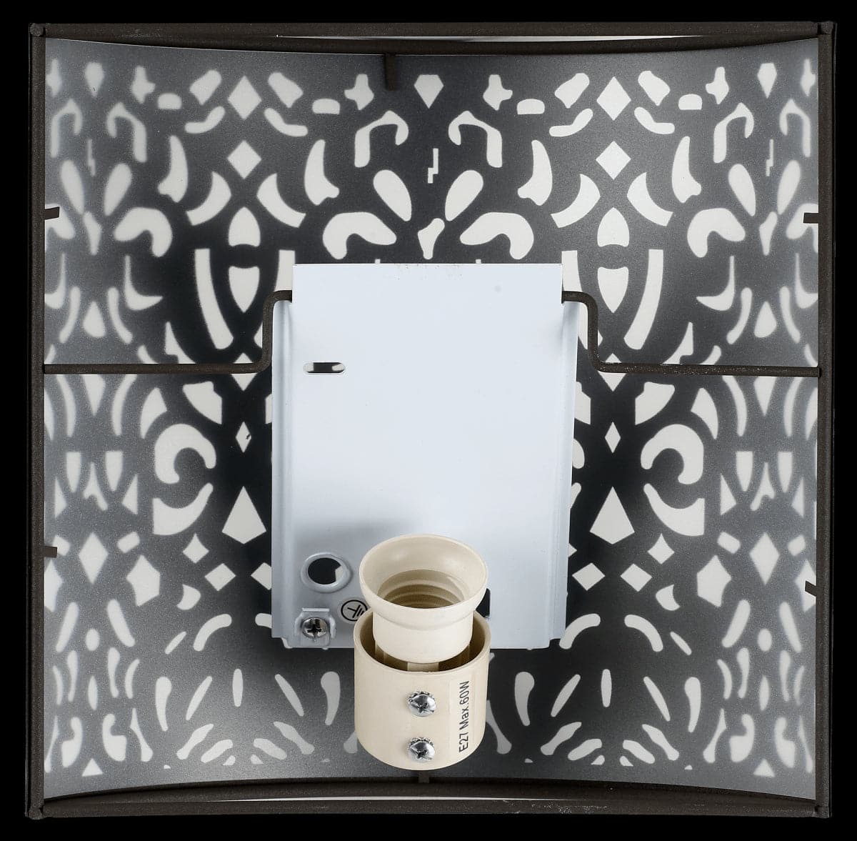 ABRA RUGGINE METAL FLOOR LIGHT 23x23X8.5 CM E27=60W - best price from Maltashopper.com BR420002335