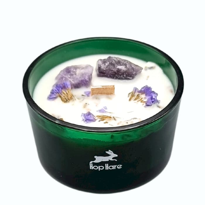 Hop Hare Crystal Magic Flower Candle - The Moon - best price from Maltashopper.com HHC-03