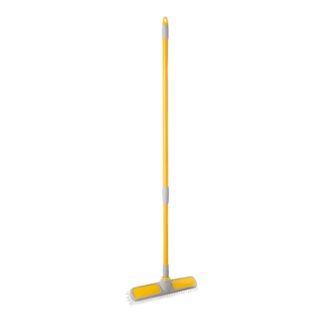 RUBBERIZED BRUSH WITH EXTENDABLE HANDLE