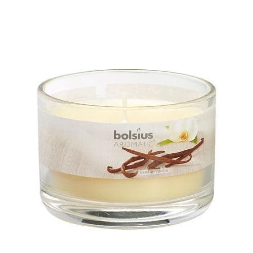 Scented Jar Candle - Vanilla - best price from Maltashopper.com AJS-08