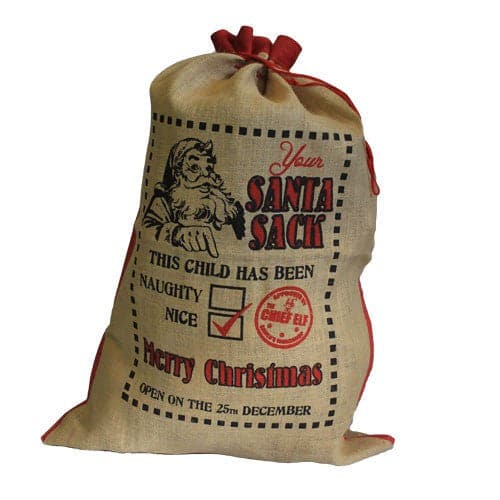 Santa Sack - This Child Has Been.. Nice! - best price from Maltashopper.com SANTA-03
