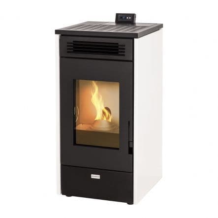 PELLET STOVE MANNU EQUATION L2 9 KW COLOUR BLACK/WHITE | Best Price at  Maltashopper.com