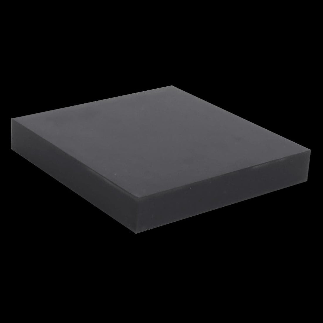 L23xP23xH3.8CM BLACK COLOUR TAMBURED TABLE - best price from Maltashopper.com BR440001594
