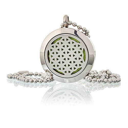 Aromatherapy Jewellery Necklace - Flower of Life 25mm - best price from Maltashopper.com AROMAJ-02