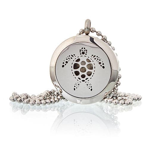 Aromatherapy Jewellery Necklace - Turtle 25mm - best price from Maltashopper.com AROMAJ-07