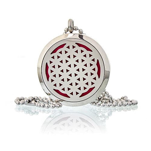 Aromatherapy Jewellery Necklace - Flower of Life 30mm - best price from Maltashopper.com AROMAJ-09