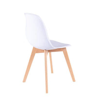 NEW MATS White chair H 85.5 x W 46 x D 48 cm - best price from Maltashopper.com CS659701
