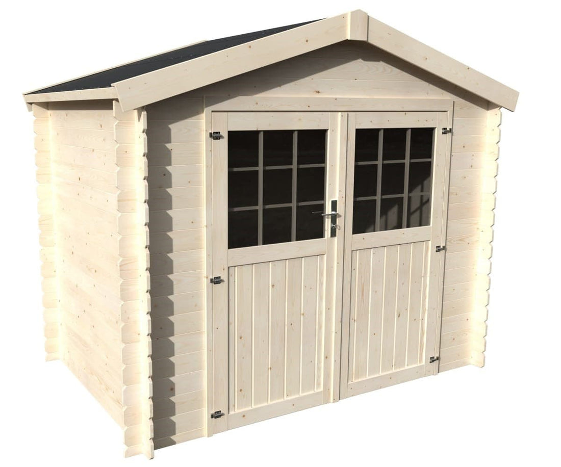 NARCISSUS WOODEN HOUSE THICKNESS 19MM EXTERNAL DIMENSIONS 176X269X229H WITHOUT FLOOR