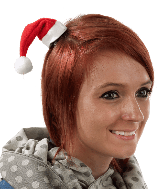 Casa SANTA Santa hat, H 13 x W 5 cm