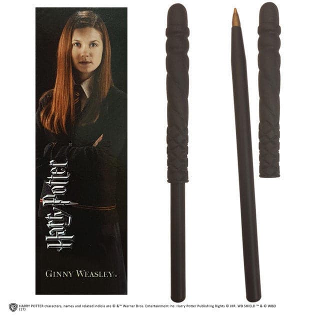Harry Potter Ginny Weasley&#39s Wand Pen And Bookmark
