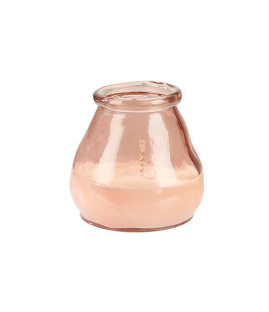 Casa EKOS Red citronella candle H 10 cm - Ø 8 cm - Ø 6 cm
