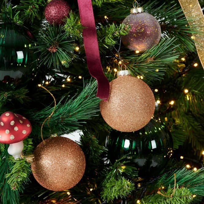 Casa GOLDA Golden Christmas ballØ 8 cm