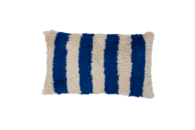 BLUES Blue cushion