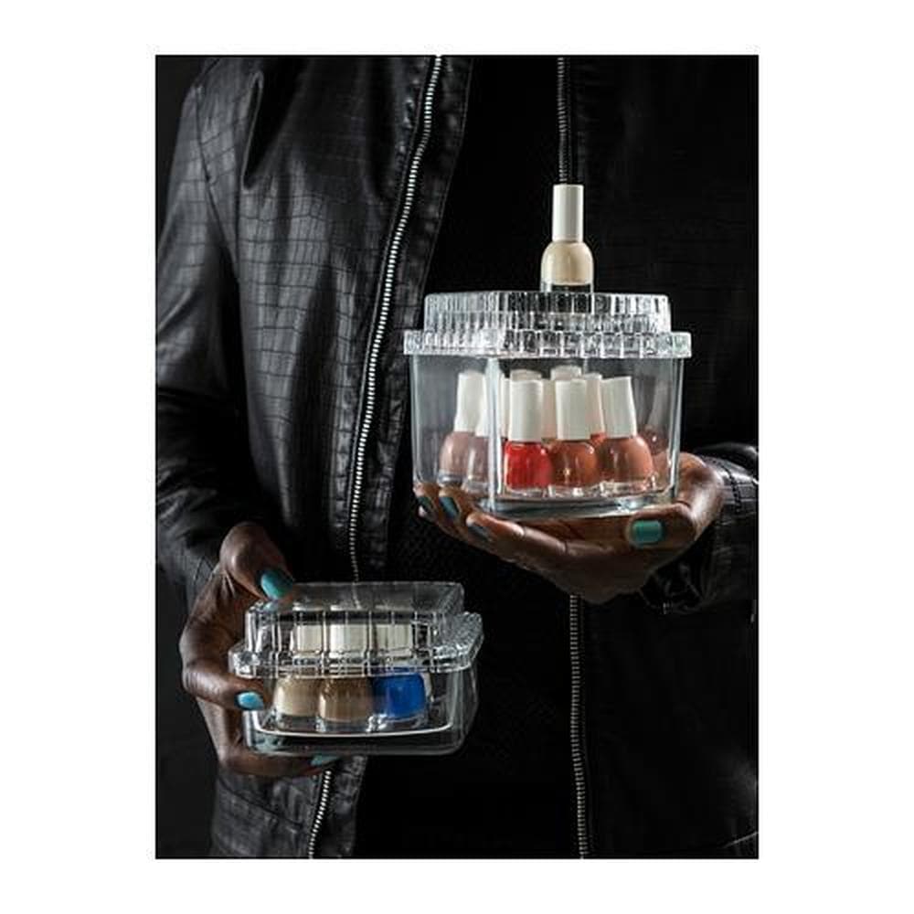 SAMMANHANG glass box with lid , - best price from Maltashopper.com 10412114