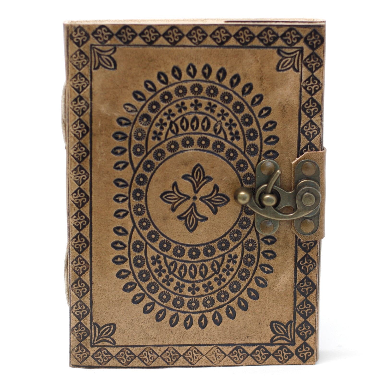 Leather Blue Mandala Notebook (18x13 cm) - best price from Maltashopper.com LBN-04
