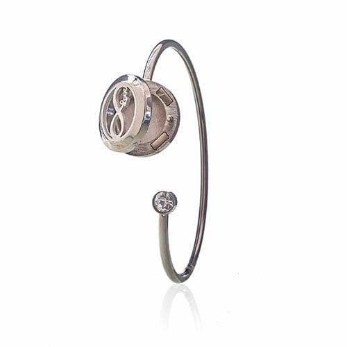 Aromatherapy Jewellery Crystal Bracelet - Infinite Love - 20mm - best price from Maltashopper.com AROMAJ-25