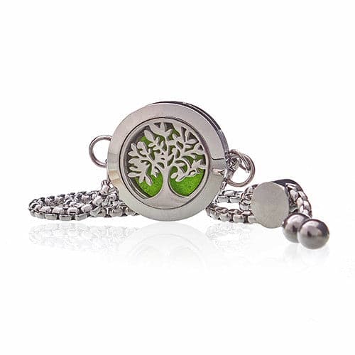 Aromatherapy Jewellery Chain Bracelet - Tree of Life - 20mm - best price from Maltashopper.com AROMAJ-21