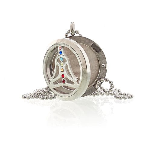 Aromatherapy Jewellery Necklace - Yoga Chakra - 30mm - best price from Maltashopper.com AROMAJ-17