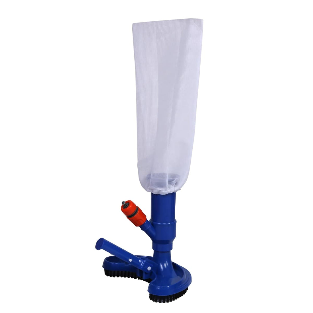 BOTTOM CLEANER WITH HANDLE FOR SWIMMING POOLS
