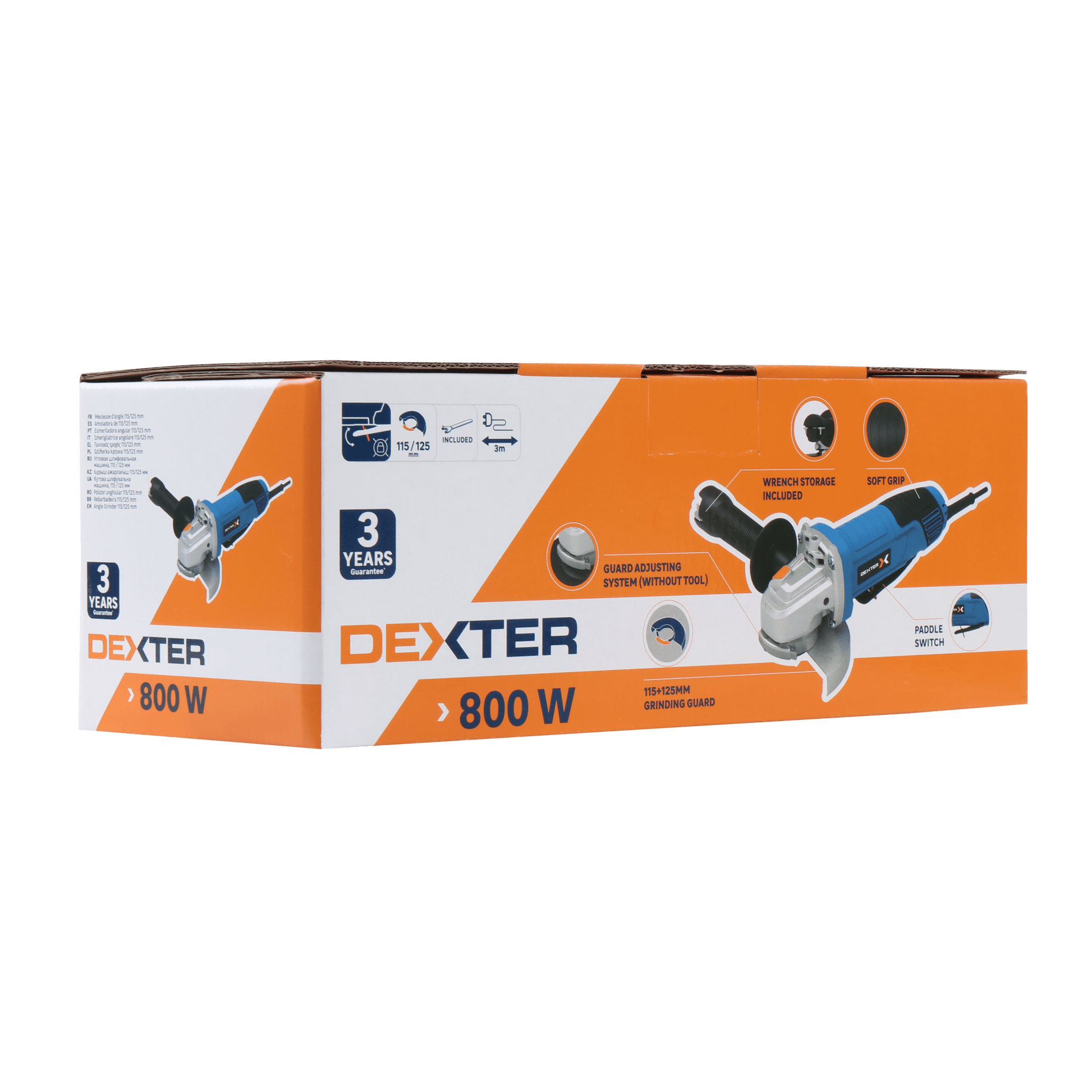 Bricocenter DEXTER GRINDER DIAM 115/125 MM 800 W