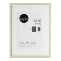 MILO FRAME 30X40 CM BEECH WOOD - best price from Maltashopper.com BR480731164