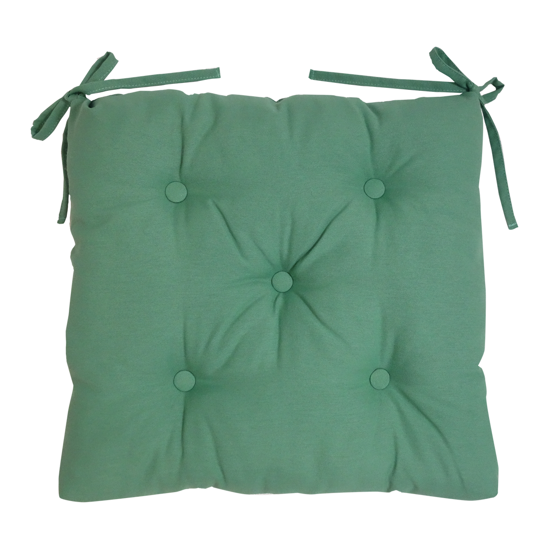 CHAIR COVER LUCK CACTUS GREEN 40X40X6 CM POLYCOTTON
