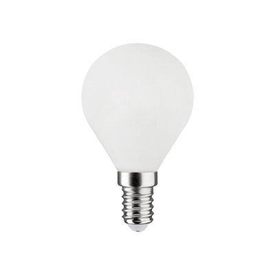 Bricocenter LED BULB E14=60W FROSTED SPHERE WARM LIGHT