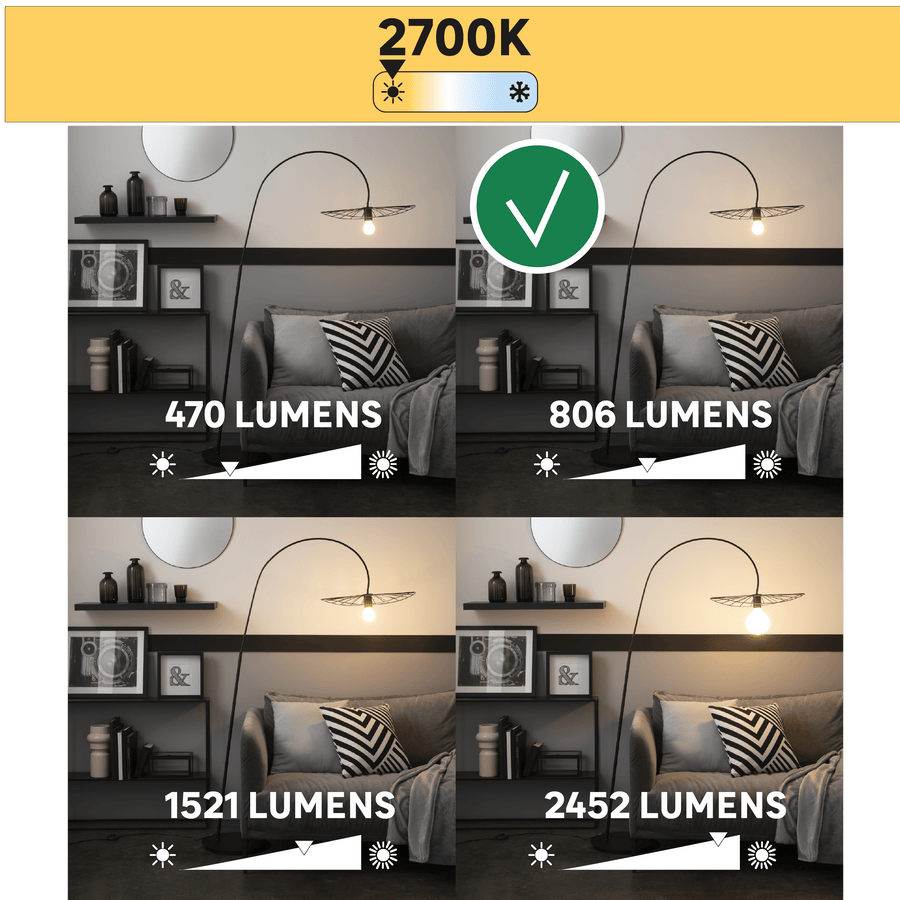 Bricocenter LED BULB E27=60W DROP TRANSPARENT WARM LIGHT