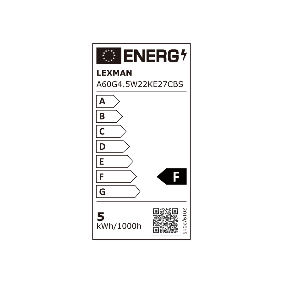 Bricocenter DECORATIVE LED BULB E27= 35W DROP SMALL AMBER